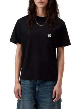 ΓΥΝΑΙΚΕΙΟ T-SHIRT POCKET SMALL | Μαύρο S