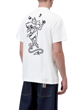 ΑΝΔΡΙΚΟ PLAYING CARDS T-SHIRT | Λευκό M