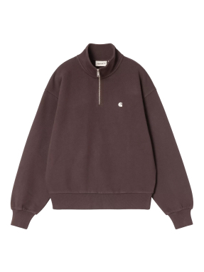 ΓΥΝΑΙΚΕΙΟ HALF-ZIP ΦΟΥΤΕΡ CASEY HIGH NECK | Καφέ XS