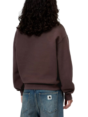 ΓΥΝΑΙΚΕΙΟ HALF-ZIP ΦΟΥΤΕΡ CASEY HIGH NECK | Καφέ XS