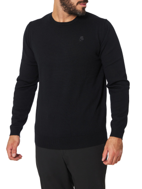 ΑΝΔΡΙΚΟ ΜΑΛΛΙΝΟ ΠΟΥΛΟΒΕΡ | Μαύρο M