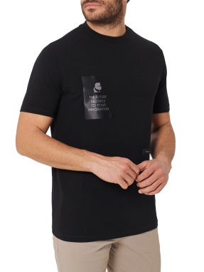 ΑΝΔΡΙΚΟ T-SHIRT | Μαύρο L