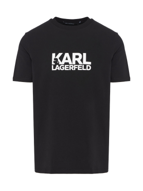 ΑΝΔΡΙΚΟ T-SHIRT ΜΕ ΛΟΓΟΤΥΠΟ | Μαύρο XXL