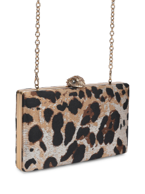 ΓΥΝΑΙΚΕΙΑ ΤΣΑΝΤΑ CLUTCH | Animal Print