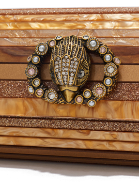 ΓΥΝΑΙΚΕΙΑ ΤΣΑΝΤΑ CLUTCH | Καφέ Σκούρο