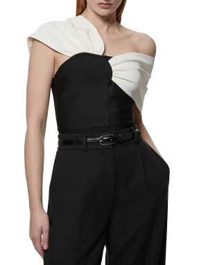 ΓΥΝΑΙΚΕΙΟ ΤΟΠ | Ασπρόμαυρο XS