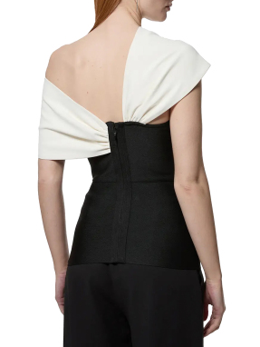 ΓΥΝΑΙΚΕΙΟ ΤΟΠ | Ασπρόμαυρο XS