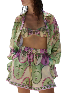 ΓΥΝΑΙΚΕΙΟ SHORTS PALMA FONDA | Πολύχρωμο M