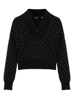 ΓΥΝΑΙΚΕΙΟ ΠΟΥΛΟΒΕΡ ALIISEE | Μαύρο L