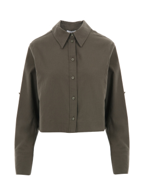 ΓΥΝΑΙΚΕΙΟ ΠΟΥΚΑΜΙΣΟ | Χακί UK 12