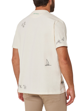 ΑΝΔΡΙΚΟ T-SHIRT | Εκρού XL