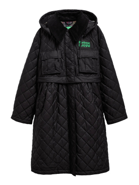 ΓΥΝΑΙΚΕΙΟ ΜΠΟΥΦΑΝ ΠΑΡΚΑ BARBOUR X GANNI | Μαύρο UK 8