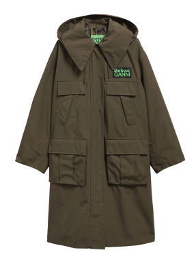 ΓΥΝΑΙΚΕΙΟ ΜΠΟΥΦΑΝ ΠΑΡΚΑ BARBOUR x GANNI | Λαδί UK 8