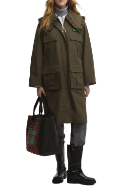 ΓΥΝΑΙΚΕΙΟ ΜΠΟΥΦΑΝ ΠΑΡΚΑ BARBOUR x GANNI | Λαδί UK 8