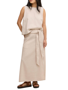 ΓΥΝΑΙΚΕΙΟ ΑΜΑΝΙΚΟ ΤΟΠ | Μπεζ UK 8