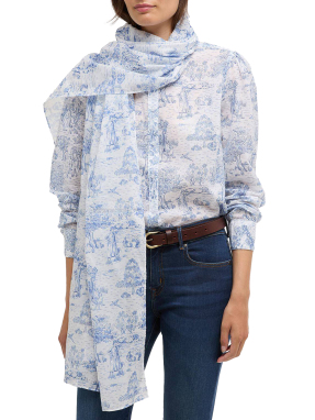 ΓΥΝΑΙΚΕΙΟ ΦΟΥΛΑΡΙ | Γαλάζιο ONE SIZE