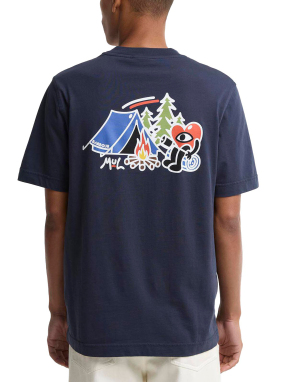 ΑΝΔΡΙΚΟ T-SHIRT BARBOUR x MUL | Μπλε XL