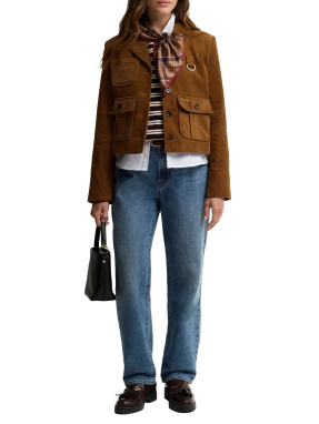 ΓΥΝΑΙΚΕΙΟ JACKET | Καφέ UK 12