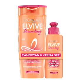 ELVIVE DREAM LONG SHAMPOO + NO HAIRCUT CREAM