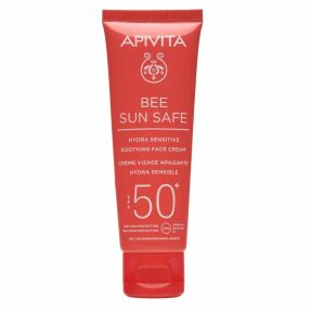 BEE SUN SAFE ΑΝΤΗΛΙΑΚΗ ΚΡΕΜΑ ΠΡΟΣΩΠΟΥ ΓΙΑ ΕΥΑΙΣΘΗΤΕΣ ΕΠΙΔΕΡΜΙΔΕΣ SPF50 | 50ml