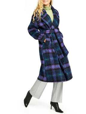 ΓΥΝΑΙΚΕΙΟ ΚΑΡΟ ΠΑΛΤΟ | Μπλε XS