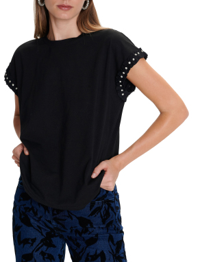 ΓΥΝΑΙΚΕΙΑ ΚΟΝΤΟΜΑΝΙΚΗ ΜΠΛΟΥΖΑ | Μαύρο S