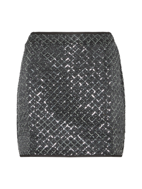 ΜΙΝΙ ΦΟΥΣΤΑ ΜΕ ΠΑΓΙΕΤΑ | Μαύρο S