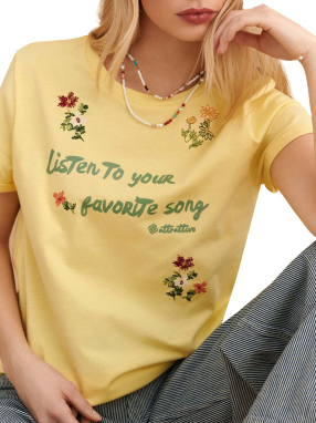 ΓΥΝΑΙΚΕΙΑ ΚΟΝΤΟΜΑΝΙΚΗ ΜΠΛΟΥΖΑ | Κίτρινο S