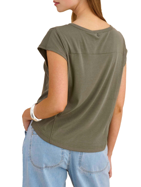 ΓΥΝΑΙΚΕΙΑ ΚΟΝΤΟΜΑΝΙΚΗ ΜΠΛΟΥΖΑ | Χακί S