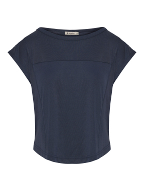 ΓΥΝΑΙΚΕΙΑ ΚΟΝΤΟΜΑΝΙΚΗ ΜΠΛΟΥΖΑ | Μπλε Σκούρο S