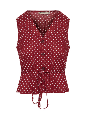 ΓΥΝΑΙΚΕΙΟ ΑΜΑΝΙΚΟ ΠΟΥΚΑΜΙΣΟ | Κόκκινο M