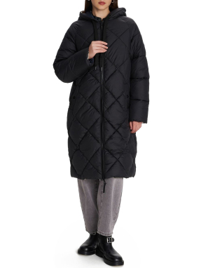 ΓΥΝΑΙΚΕΙΟ ΜΠΟΥΦΑΝ ΔΙΠΛΗΣ ΟΨΗΣ | Μαύρο S