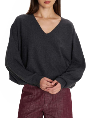 ΓΥΝΑΙΚΕΙΑ ΠΛΕΚΤΗ ΜΠΛΟΥΖΑ | Γκρι Σκούρο S