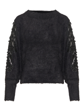 ΓΥΝΑΙΚΕΙΑ ΠΛΕΚΤΗ ΜΠΛΟΥΖΑ | Μαύρο S