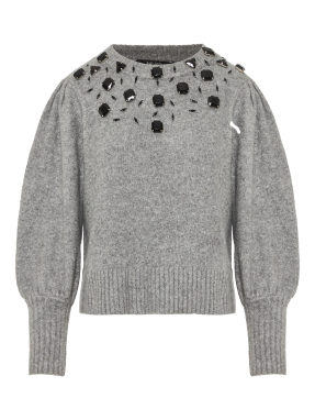 ΓΥΝΑΙΚΕΙΟ ΠΟΥΛΟΒΕΡ | Γκρι Σκούρο S