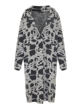 ΓΥΝΑΙΚΕΙΑ ΠΛΕΚΤΗ ΖΑΚΕΤΑ | Γκρι Σκούρο S