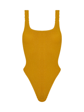 ΓΥΝΑΙΚΕΙΟ ΟΛΟΣΩΜΟ ΜΑΓΙΟ JOSIE | Ώχρα METALLIC MUSTARD XS/S