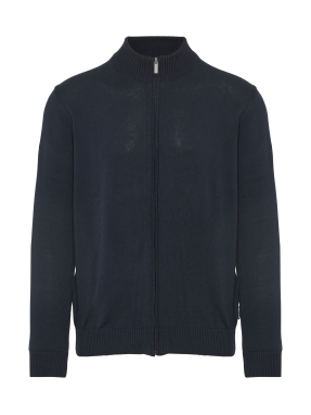 ΑΝΔΡΙΚΗ ΠΛΕΚΤΗ ΖΑΚΕΤΑ | Μπλε Σκούρο M