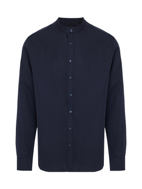 ΑΝΔΡΙΚΟ ΠΟΥΚΑΜΙΣΟ | Μπλε Σκούρο XXL