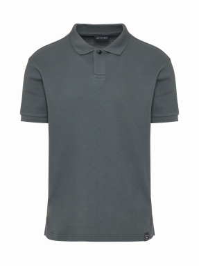 ΑΝΔΡΙΚΗ POLO ΜΠΛΟΥΖΑ | Γκρι Σκούρο XL