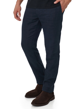 ΑΝΔΡΙΚΟ ΛΙΝΟ ΠΑΝΤΕΛΟΝΙ | Μπλε Σκούρο EU 56