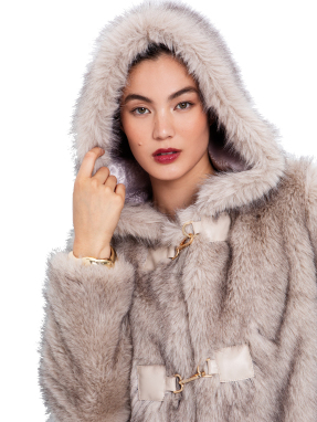 ΓΥΝΑΙΚΕΙΟ ΓΟΥΝΙΝΟ ΠΑΛΤΟ MONTGOMERY | Μπεζ S/M