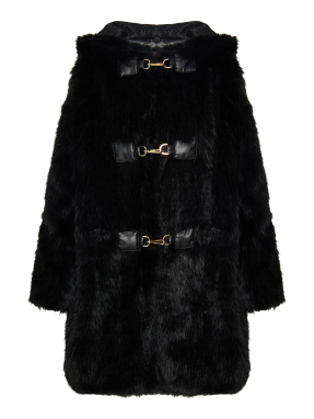 ΓΥΝΑΙΚΕΙΟ ΓΟΥΝΙΝΟ ΠΑΛΤΟ MONTGOMERY | Μαύρο S/M