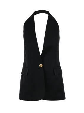 ΓΥΝΑΙΚΕΙΟ HALTER ΓΙΛΕΚΟ | Μαύρο S