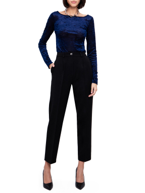 ΓΥΝΑΙΚΕΙΑ VELVET ΜΠΛΟΥΖΑ | Μπλε M