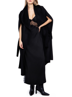 ΓΥΝΑΙΚΕΙΑ ΑΜΑΝΙΚΗ ΚΑΠΑ | Μαύρο ONE SIZE