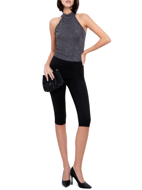 ΓΥΝΑΙΚΕΙΟ HALTER ΤΟΠ | Γκρι Σκούρο M