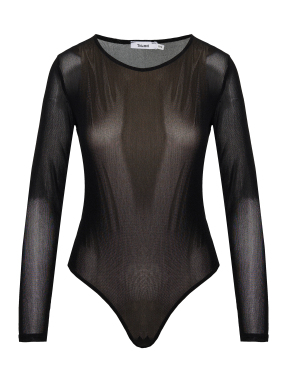 ΓΥΝΑΙΚΕΙΟ ΗΜΙΔΙΑΦΑΝΟ ΚΟΡΜΑΚΙ | Μαύρο ONE SIZE