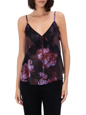 ΓΥΝΑΙΚΕΙΟ ΦΛΟΡΑΛ LINGERIE ΤΟΠ | Εμπριμέ 1009 L