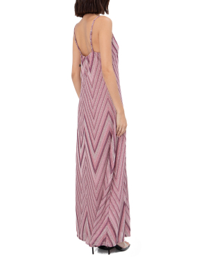 ΜΑΞΙ LUREX ΦΟΡΕΜΑ | Ροζ 1089 S/M